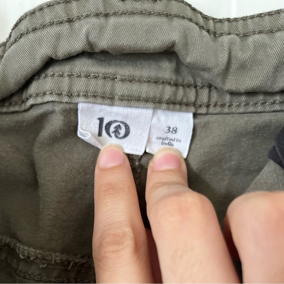 TenTree Olive Green Trousers - Picture 4 of 9